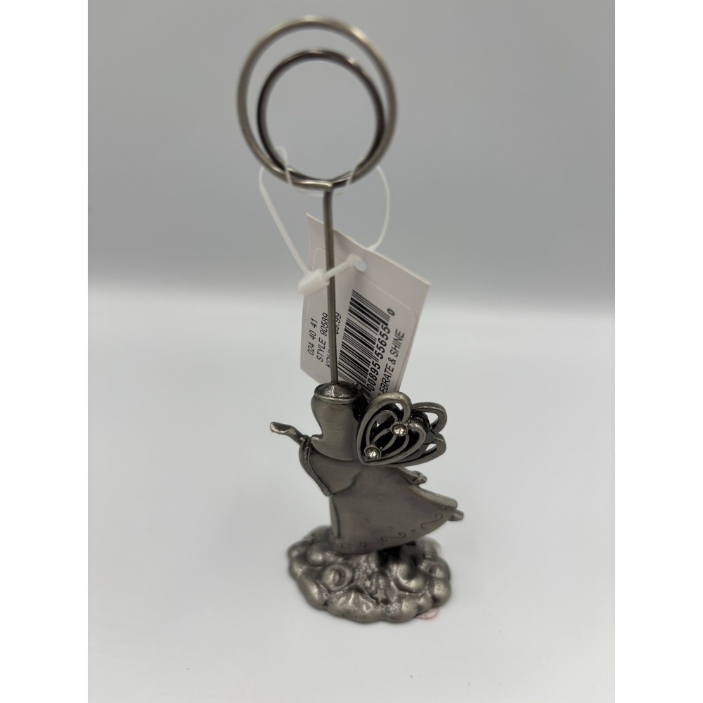 Pewter Angel Photo Holder - Picture 2 of 6